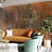 Rustic Copper Concrete Wall Mural-1343988487