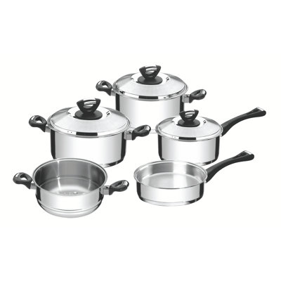 8 - Piece Stainless Steel Cookware Set