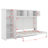 Murphy Bed Wall Bed With Cabinets-291770787