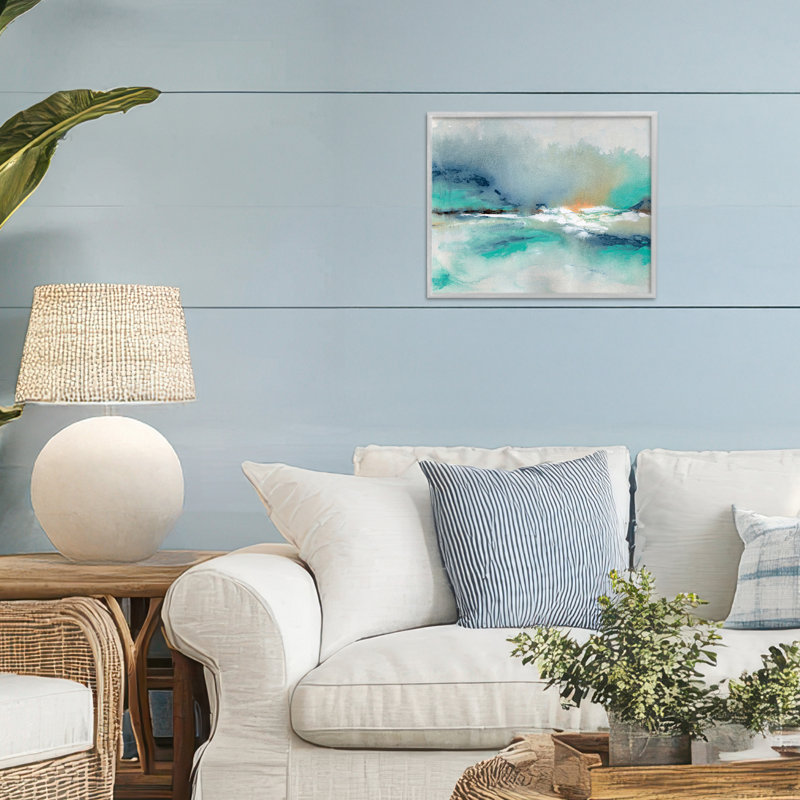 Giclée encadrée Sun Sun, 11 x 14, Farmhouse Grey Giclee Framed