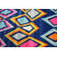 Tapis bleu marine / jaune Petitt-31653892