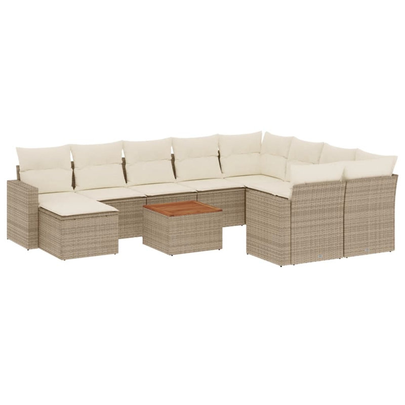 Ensemble de canapé de jardin Vidaxl