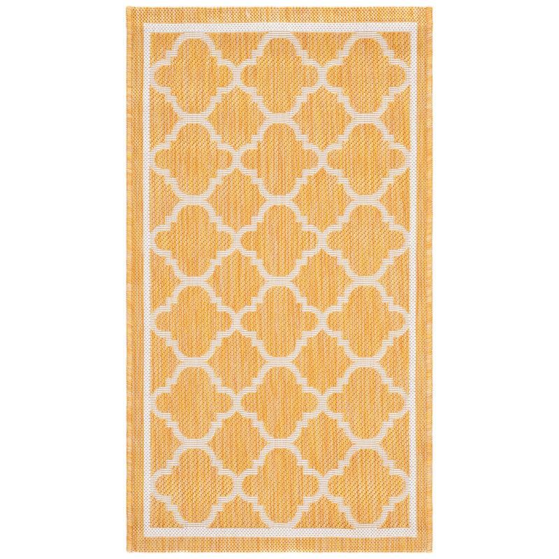 Tapis d'intérieur / extérieur à motif géométrique Almetta Performance, Rectangle 2 pi x 3 pi 7 po