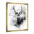 Cadre photo doré simple