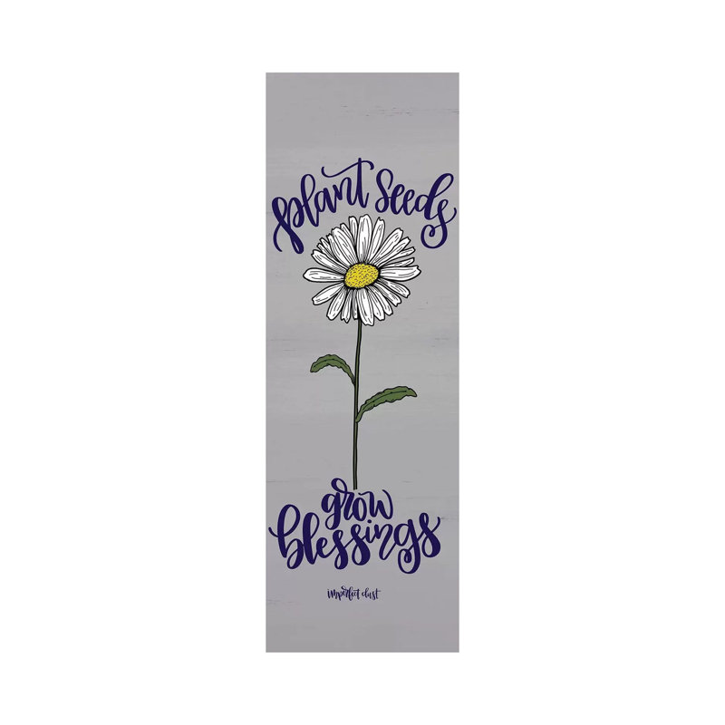 Plant Seeds by Imperfect Dust - Wrapped Canvas Panoramic Print, 30.48 cm H x 91.44 cm W x 1.91 cm D