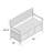 Solid Wood Acacia Outdoor Bench-88086902