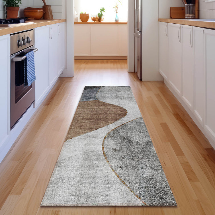 Premium Machine Washable Cerrito Gray Rug