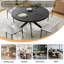 Ensemble de table de salle à manger 5 pièces avec 4 chaises modernes-672106092