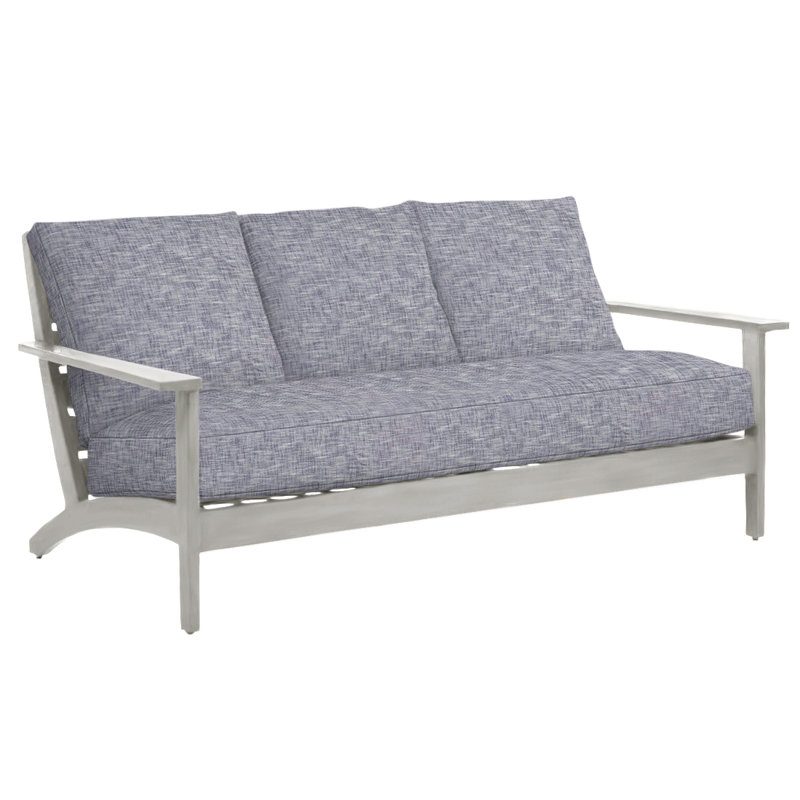 Canapé d'extérieur Kennebunkport, Kennebunkport #24 huître, Pas de soudure, Perigold Play Cameo