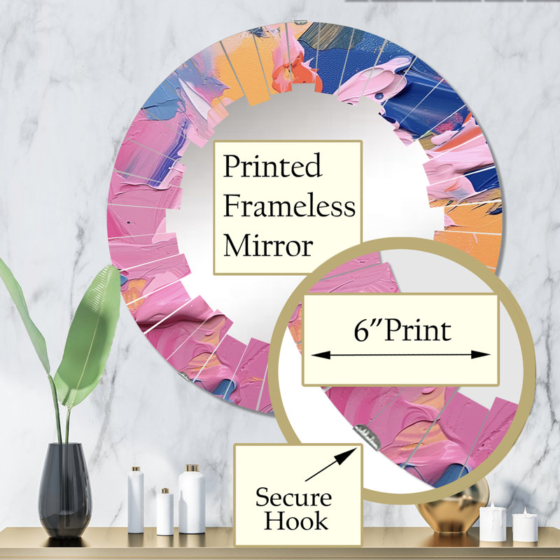 Miroir Zeldy, 32 po x 32 po