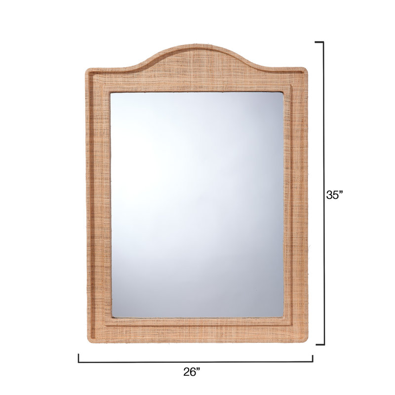 Hilltop Arch Mirror, Natural