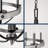 Dcorian 5 - Light Dimmable Kitchen Island Geometric Chandelier-300519112