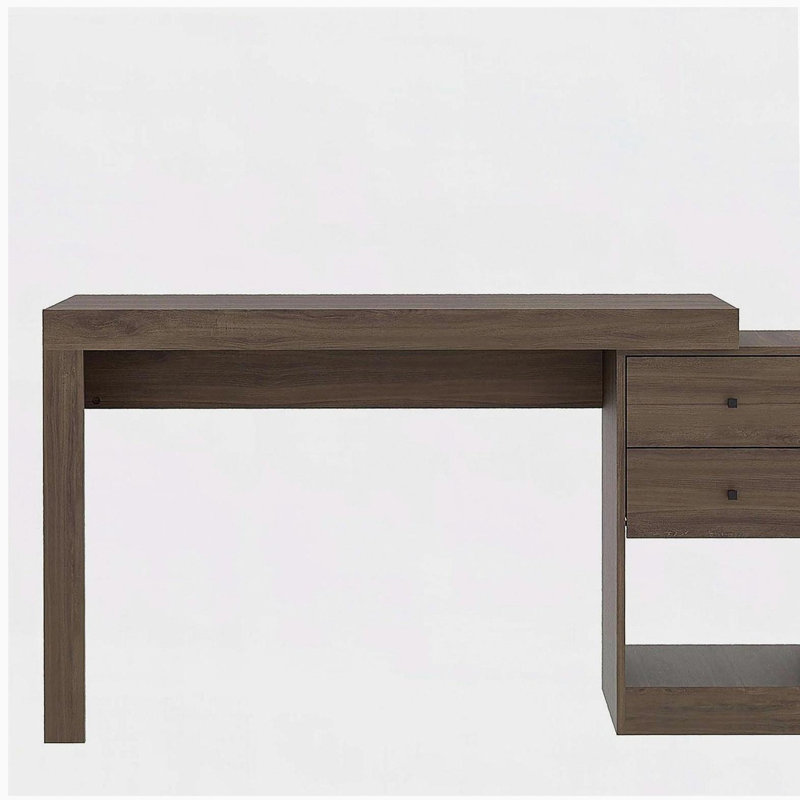 Bureau à domicile extensible, noyer, Noyer