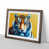 Walnut Framed