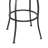 Swivel Upholstered Faux Leather Counter Stool-279069175