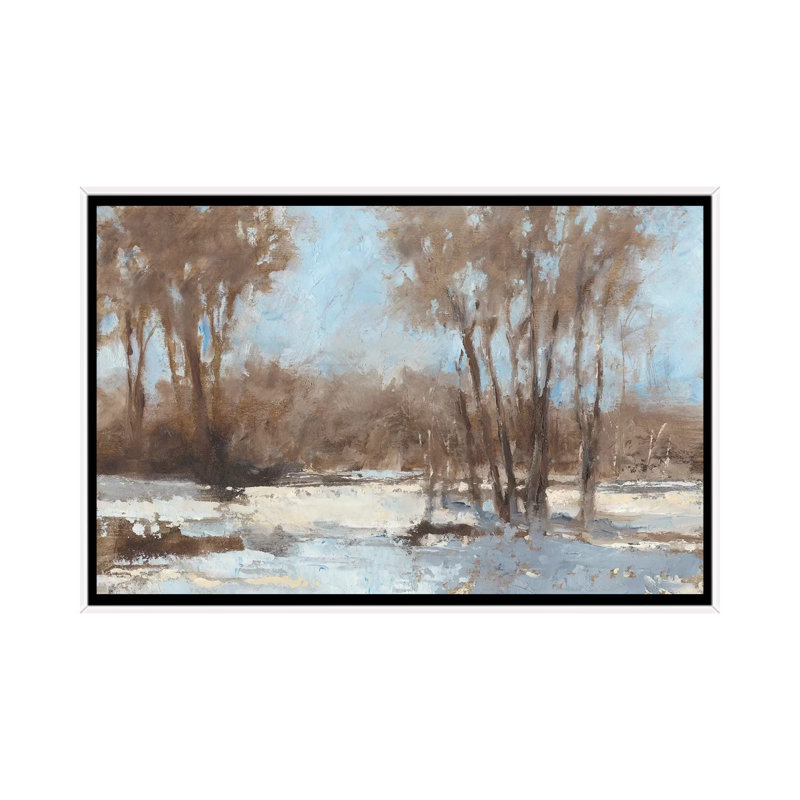 «Sunlit I» par Ethan Harper - reproduction d'art, Toile blanche encadrée, H 18 po x l 26 po x P 1,5 po, Pas de tapis