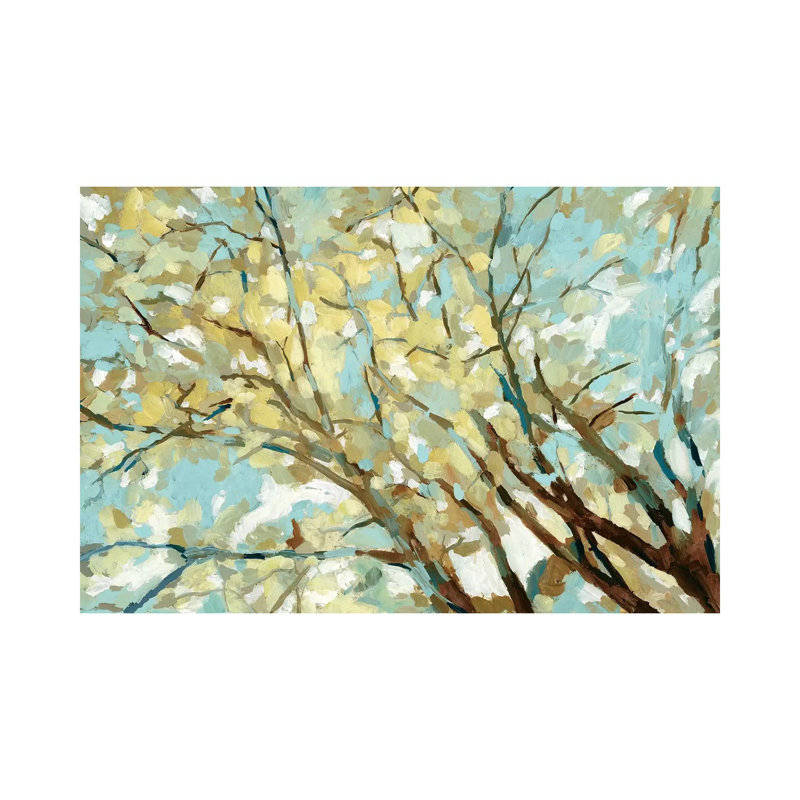 View From Below by Edward Selkirk - Wrapped Canvas Panoramic Painting, 20.32 cm H x 30.48 cm W