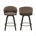 Brown Seat/Smoked Oak Frame