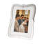 Silver Metal Picture Frame with Mat