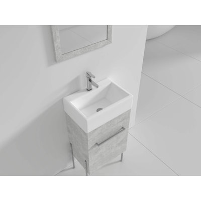 Meuble-lavabo simple 17 po Taft Avenue