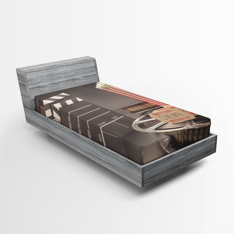 Multicolore Ambesonne, Drap-housse simple TG