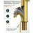 Single-hole Single Handle Bathroom Sink Faucet With Drain Assmbly-123103545