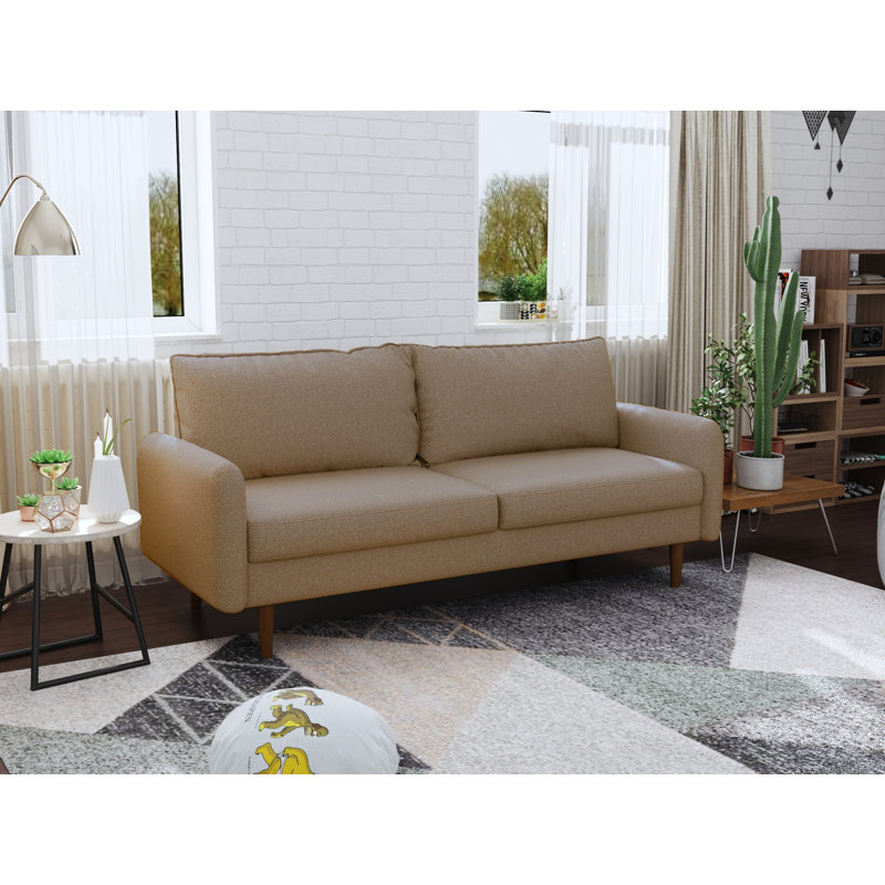 Canapé Bledian, Polyester kaki
