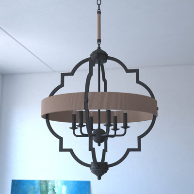Keeble - Light Textured Gray Single Pendant