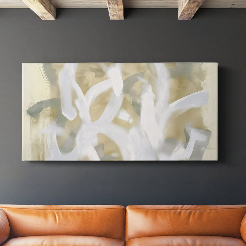 Abstract Seris 6 #LXVII-Gallery Wrapped Canvas, 16" H x 32" W
