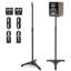 2 Packs Adjustable Height Speaker Stands