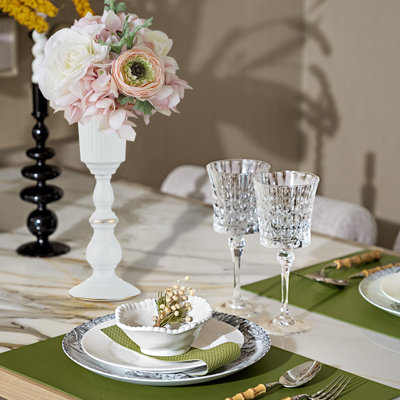 Metal Vase, Elegant Decorative Vase