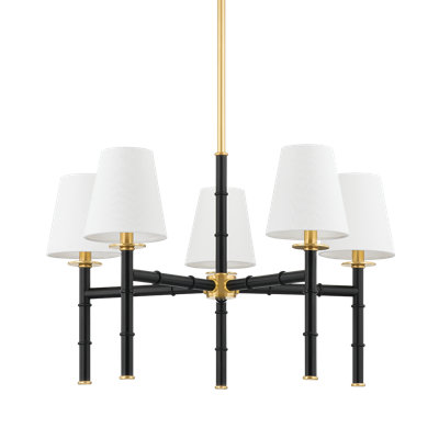 Lustre 5 lumières Banyan par Ariel Okin x Mitzi