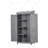 Outdoor Storage Cabinet and Metal Top,Garden Storage Shed,Outdoor Wood Tall Shed for Yard and Patio