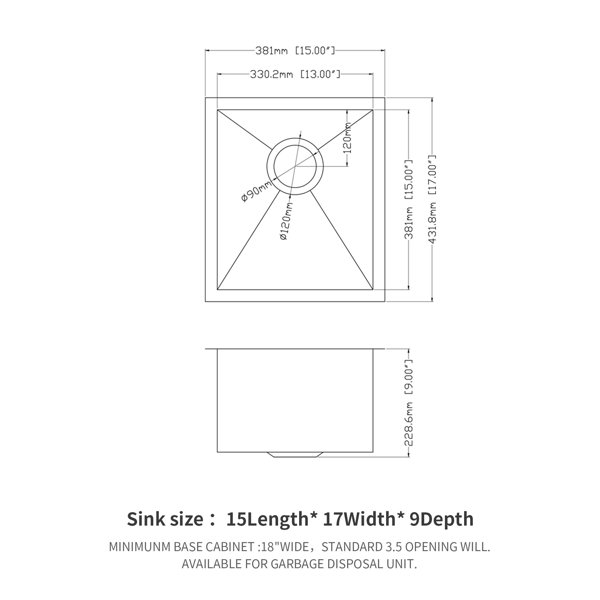Dimensions du produit