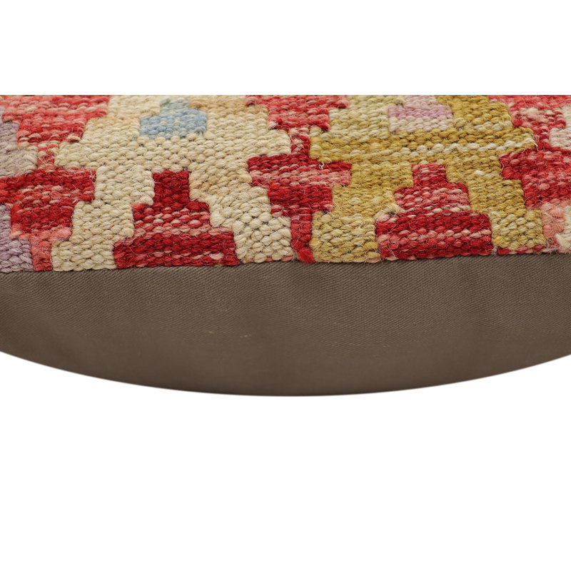Canty Geometric Throw Pillow