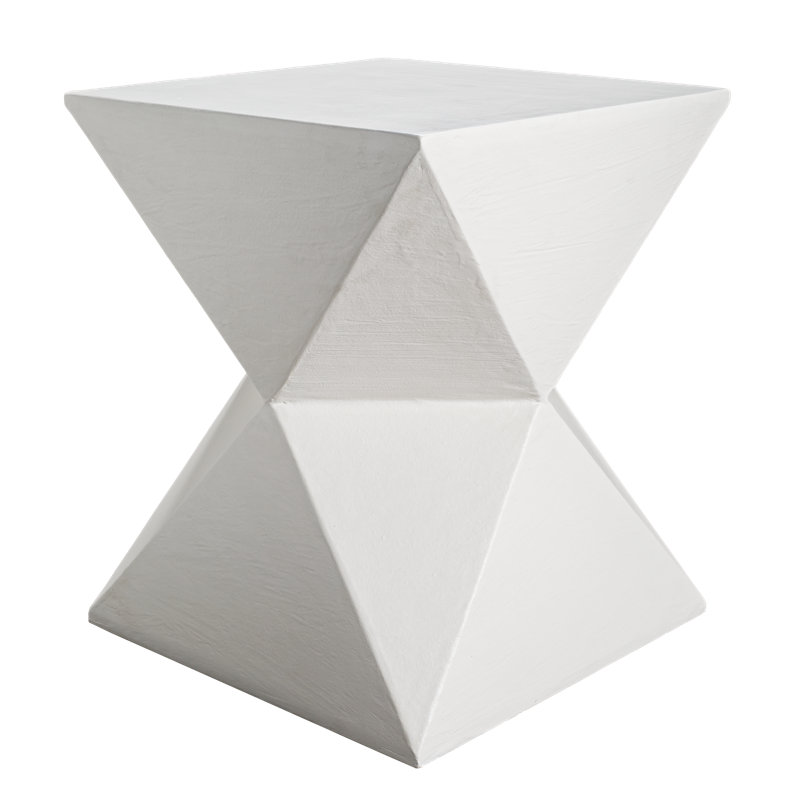 Multi-Plane Occasional Table hand-moulded in Lime Plaster