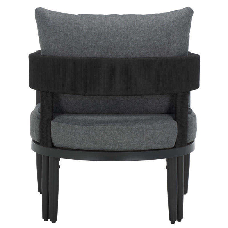 Viola Outdoor Dining Armchair, Gray
