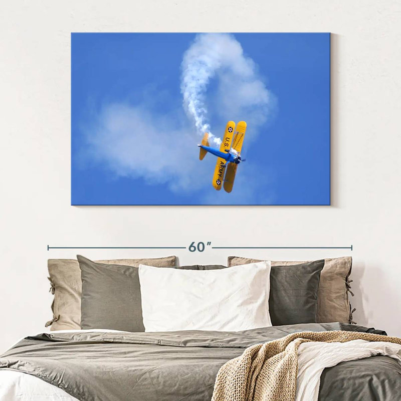 Avion cascade Mait Stearman, H 34 po x l 51 po