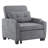 Hosie Faux Leather Accent Chair-521579608