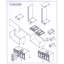 Meuble-lavabo double 60 po style Shaker