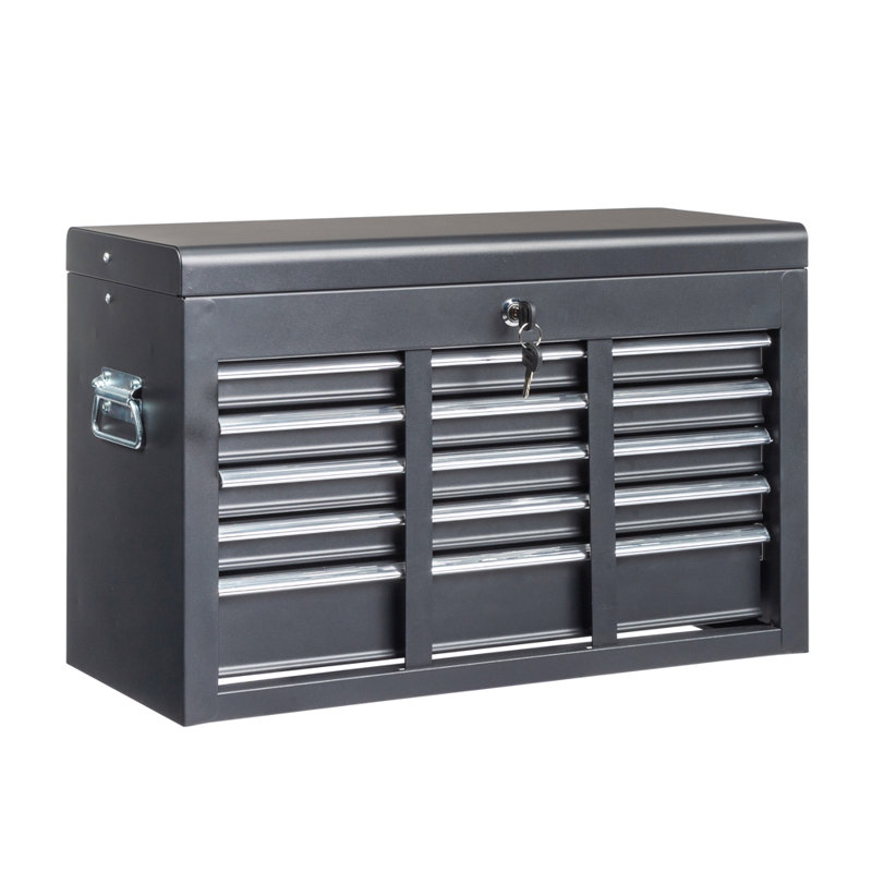 Vanburen 5 -Drawer Steel Top Chest