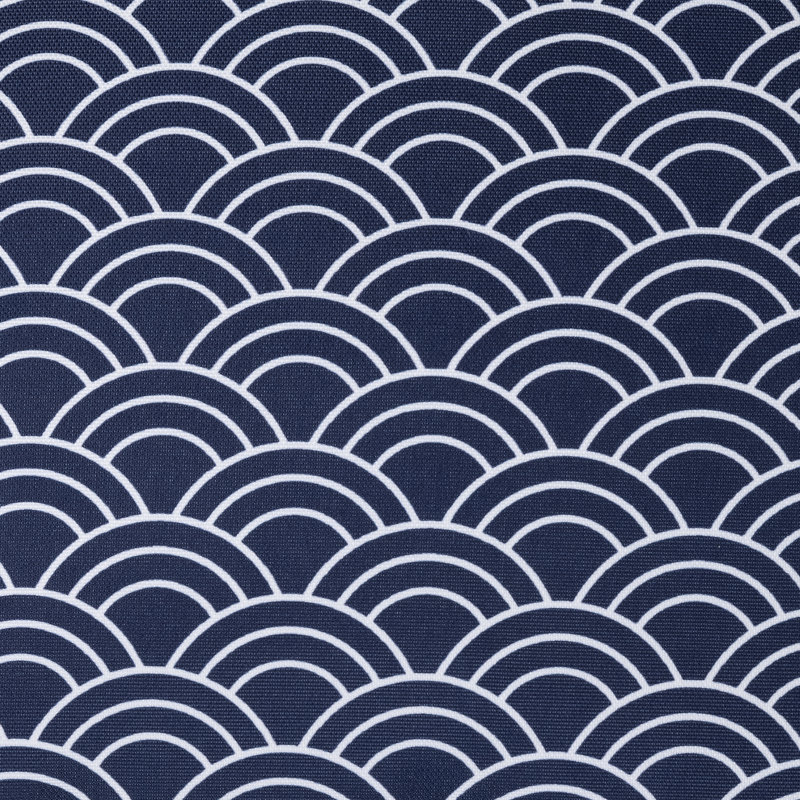 icon Deck Stripe Indoor-Outdoor Cushion, Navy Blue