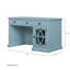 Bureau bleu 50 x 26 x 31 po-129515847