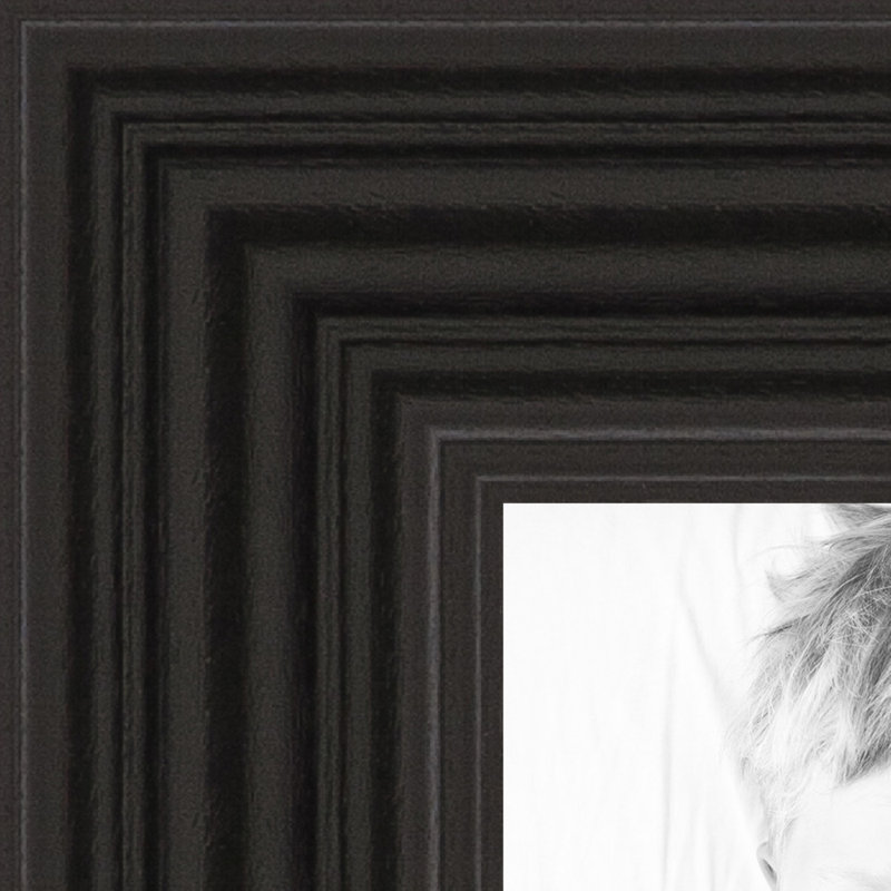 Braylen Black Wood Matte Picture Frame, 4" x 6"