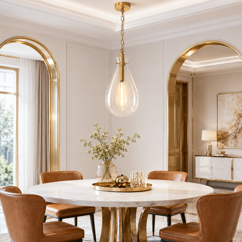 Brass Pendant Light