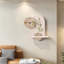 Horloge murale crème-112455546