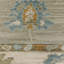 Tapis oriental gris / bleu à bordure Graicyn-730037986