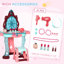 Ensemble coiffeuse et miroir pour enfants Asuncion