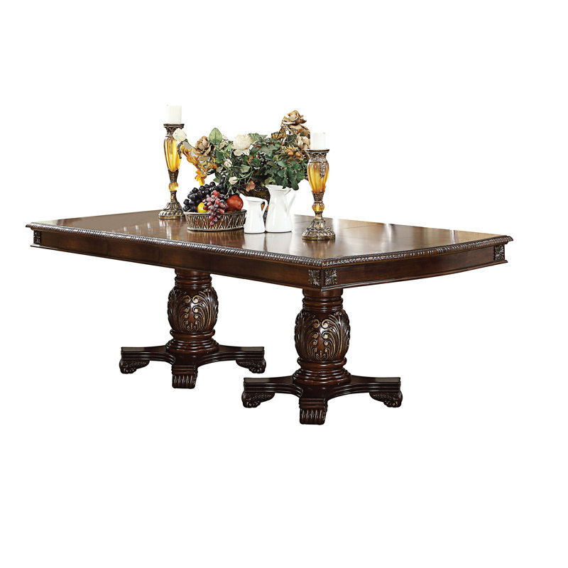 Table de salle à manger ACME Chateau De Ville, Espresso, H 31 po x l 66 po x P 46 po