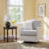 Bodega Bay Upholstered Swivel Armchair